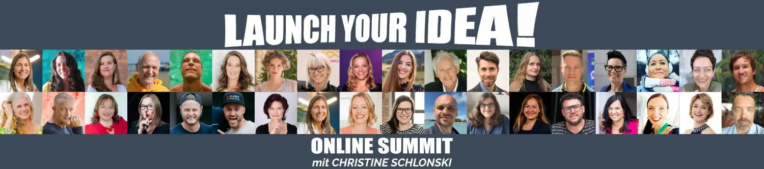 Lounch your Idea! Banner, Christine Schlonski